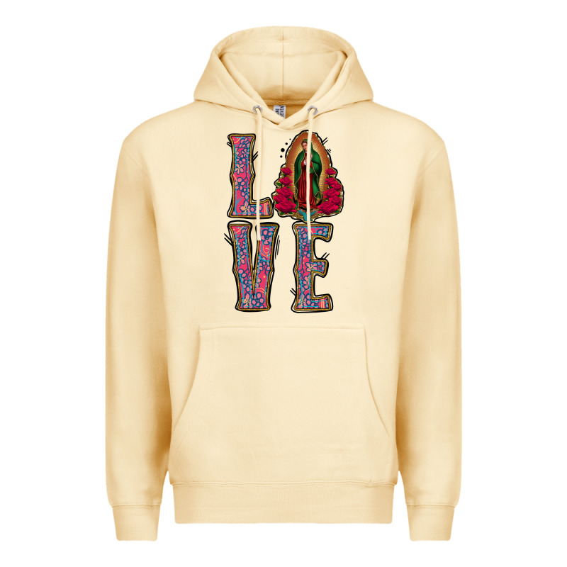 Love Lady Of Guadalupe Premium Hoodie by Jasminsmagicworld | Teevron