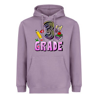 Lavender Third Grade Heavyweight Hoodie - RanaPortraitStore