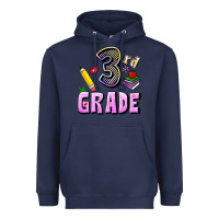 Navy Third Grade Heavyweight Hoodie - RanaPortraitStore
