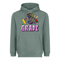 Sage Third Grade Heavyweight Hoodie - RanaPortraitStore