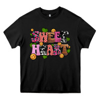 Black sweetheart olivia Heavy Core Tee - OliviaCreatesArt
