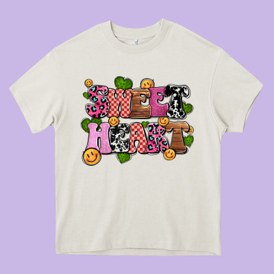 Sweetheart Olivia Heavy Core Tee Designed By Oliviacreatesart