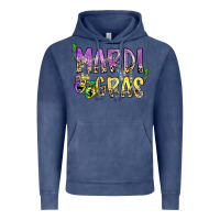 Vintage Denim mardi gras Vintage Hoodie - SublimationCraftShop