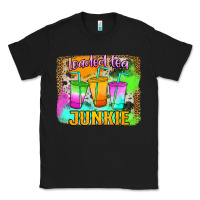 Black Loaded Tea Junkie Classic Tee - Jasminsmagicworld