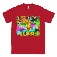 Red Loaded Tea Junkie Classic Tee - Jasminsmagicworld