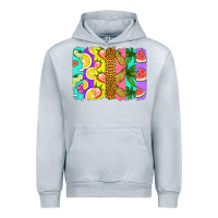Heather Grey summer brushstroke Urban Hoodie - Jasminsmagicworld
