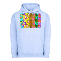 Pigment Grape Ice summer brushstroke Urban Hoodie - Jasminsmagicworld