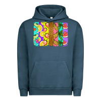 Pigment Midnight Navy summer brushstroke Urban Hoodie - Jasminsmagicworld
