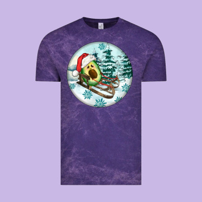 Slide Avocado Vintage Tee Designed By Fadigitalartstudio