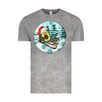 Cloud Rock Slide Avocado Vintage Tee - FaDigitalArtStudio