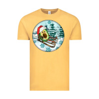 Vintage Mustard Slide Avocado Vintage Tee - FaDigitalArtStudio