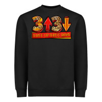 Black three up three down softball Heavyweight Sweatshirt - Jasminsmagicworld