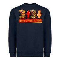Navy three up three down softball Heavyweight Sweatshirt - Jasminsmagicworld