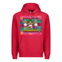 Cardinal mexican hanging with my gnomigos Premium Hoodie - Artiststas
