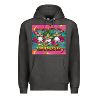 Charcoal Heather mexican hanging with my gnomigos Premium Hoodie - Artiststas