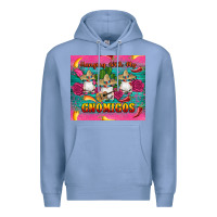 Colony Blue mexican hanging with my gnomigos Premium Hoodie - Artiststas