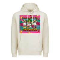 Oatmeal Heather mexican hanging with my gnomigos Premium Hoodie - Artiststas