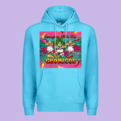 Mexican Hanging With My Gnomigos Premium Hoodie Designed By Artiststas