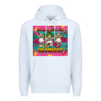 White mexican hanging with my gnomigos Premium Hoodie - Artiststas