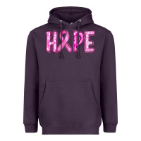 Plum Western Hope Breast Cancer Heavyweight Hoodie - RanaPortraitStore