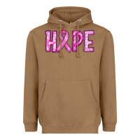 Toasted Coconut Western Hope Breast Cancer Heavyweight Hoodie - RanaPortraitStore