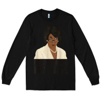 Black maxine reclaiming my time funny political quote t shirt Long Sleeve Tee - baoMotion