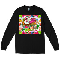 Black summer time Long Sleeve Tee - CowhideDigitalArt