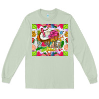 Matcha summer time Long Sleeve Tee - CowhideDigitalArt