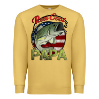 Antique Gold reel cool papa fishing Premium Sweatshirt - Jasminsmagicworld