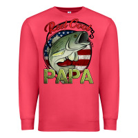 Cardinal reel cool papa fishing Premium Sweatshirt - Jasminsmagicworld