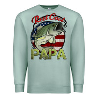 Seafoam reel cool papa fishing Premium Sweatshirt - Jasminsmagicworld