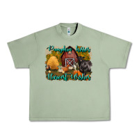 Oil Green pumpkin kisses harvest wishes Urban Heavy Tee - BundleAndBundleShop