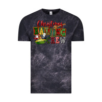 Cloud Black Christmas baking crew Vintage Tee - FaDigitalArtStudio
