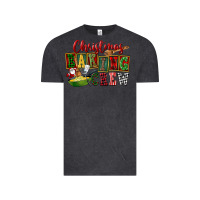 Vintage Black Christmas baking crew Vintage Tee - FaDigitalArtStudio