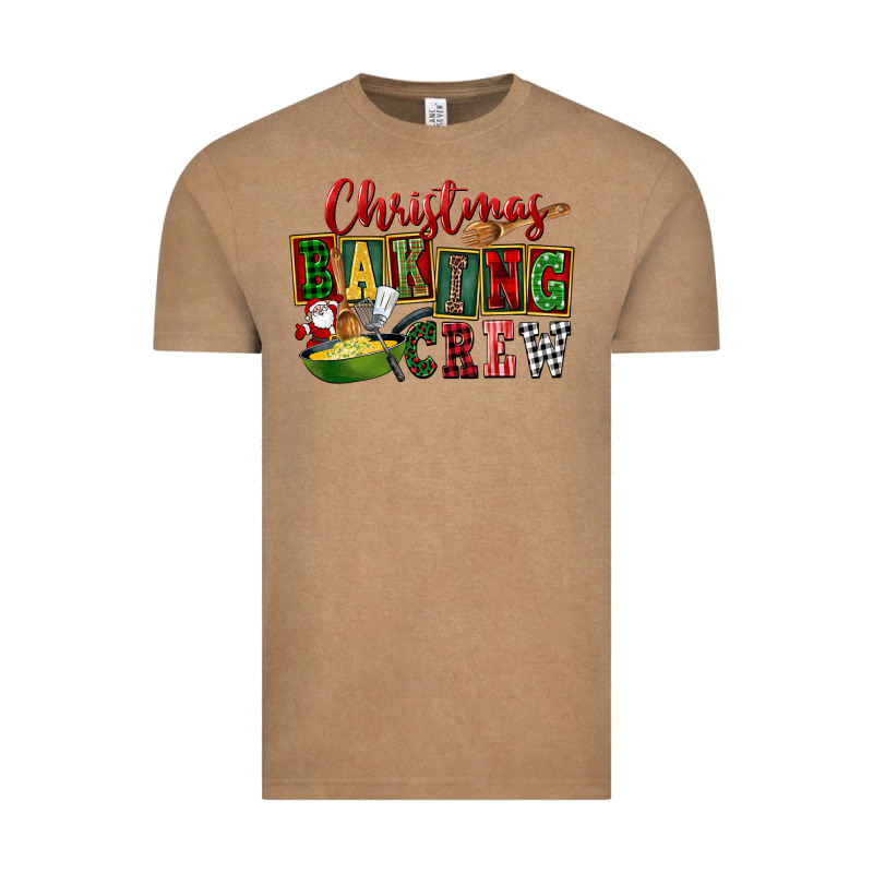 Christmas Baking Crew Vintage Tee by FaDigitalArtStudio | Teevron