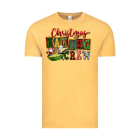 Vintage Mustard Christmas baking crew Vintage Tee - FaDigitalArtStudio