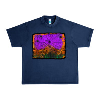 Navy halloween spider web background Urban Heavy Tee - Jasminsmagicworld