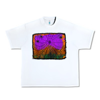 White halloween spider web background Urban Heavy Tee - Jasminsmagicworld