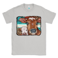 Moon Dust Cows Serape Leopard Gemstone Classic Tee - CowCowDesign