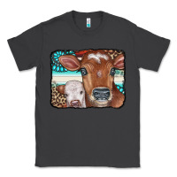 Smoke Cows Serape Leopard Gemstone Classic Tee - CowCowDesign