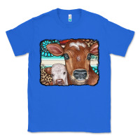 True Royal Cows Serape Leopard Gemstone Classic Tee - CowCowDesign