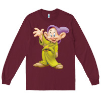 Burgundy dopey Long Sleeve Tee - baoMotion