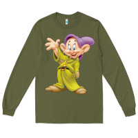 Army Green dopey Long Sleeve Tee - baoMotion