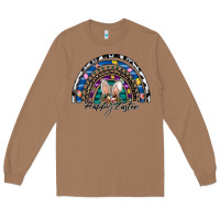 Toasted Coconut happy easter rainbow Long Sleeve Tee - CowhideDigitalArt