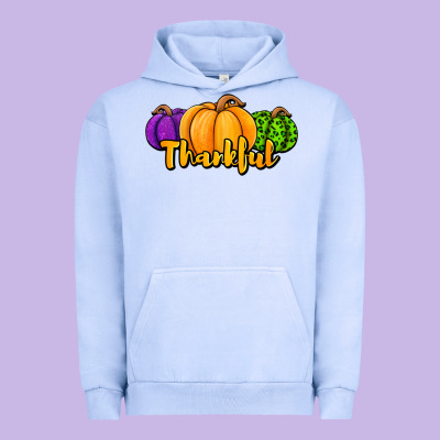 Halloween Pumpkins Thankful Urban Hoodie Designed By Jasminsmagicworld