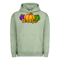Pigment Oil Green halloween pumpkins thankful Urban Hoodie - Jasminsmagicworld