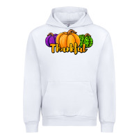 White halloween pumpkins thankful Urban Hoodie - Jasminsmagicworld