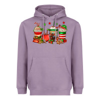 Lavender Christmas elfs coffee Heavyweight Hoodie - Jasminsmagicworld