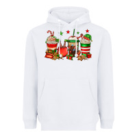 White Christmas elfs coffee Heavyweight Hoodie - Jasminsmagicworld