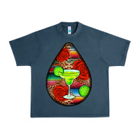 Midnight Navy mexican teardrop  4 Urban Heavy Tee - BundleAndBundleShop